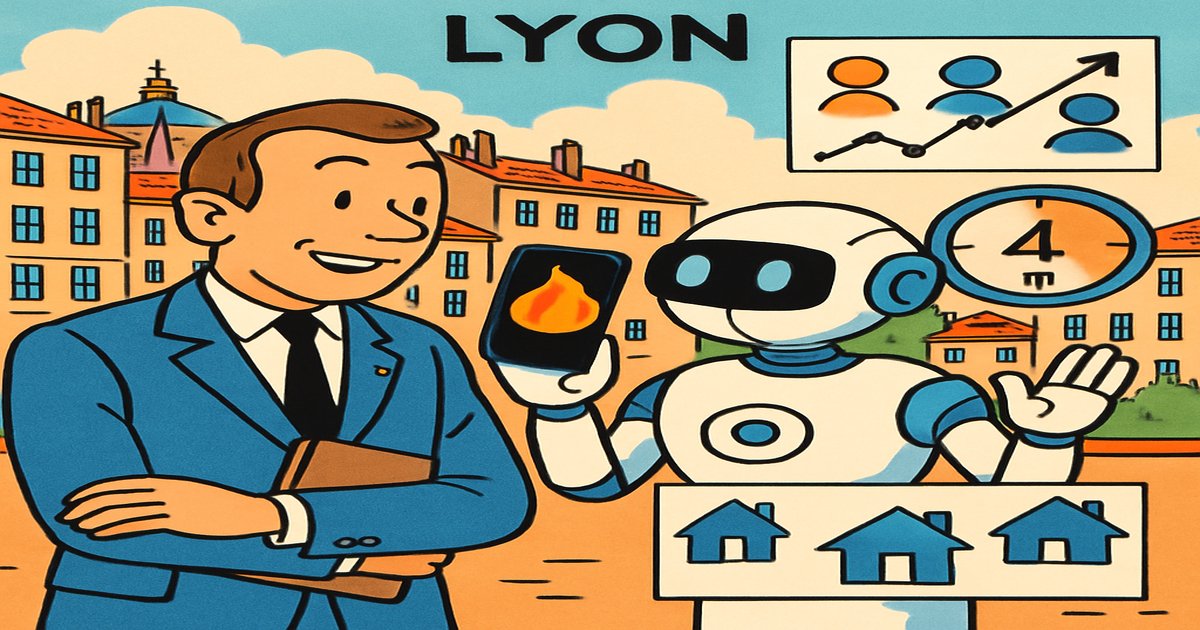 Comment un agent immobilier à Lyon a triplé ses leads qualifiés en 90 jours avec l'IA