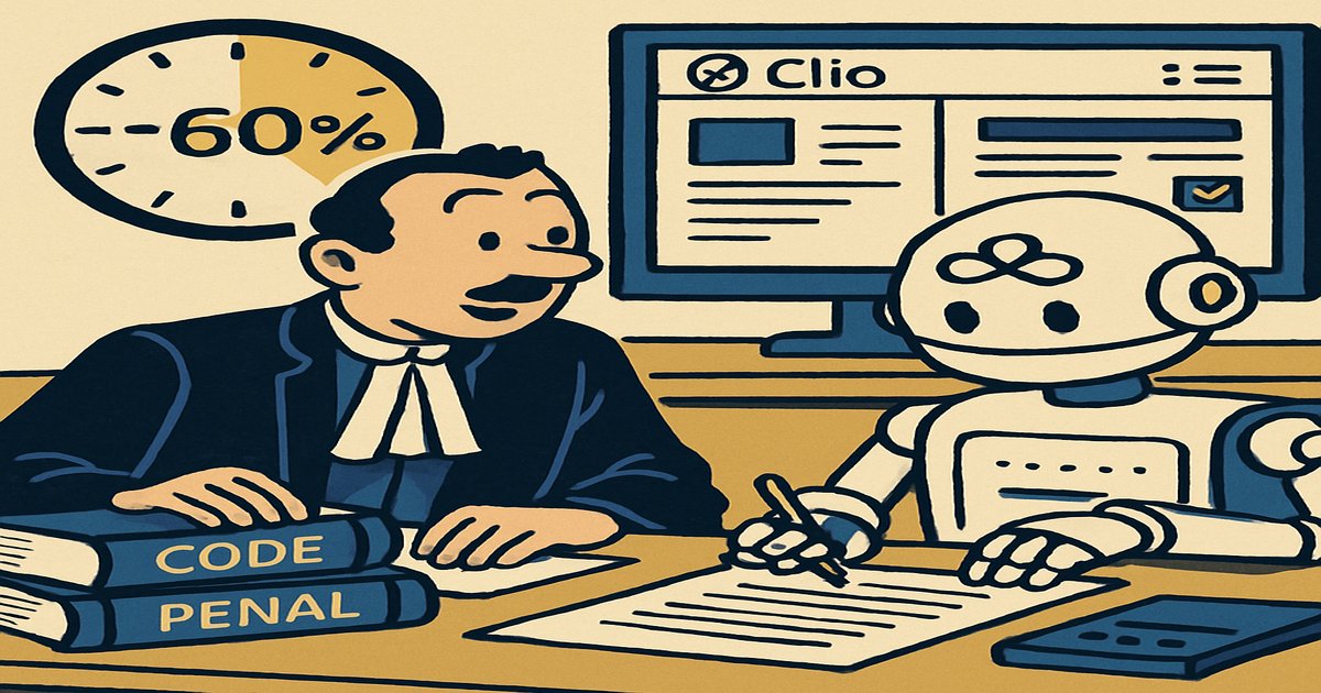 Comment un avocat réduit son temps de rédaction de 60% avec Claude et Clio
