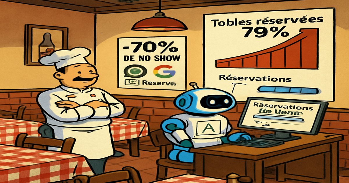 Comment un restaurateur automatise ses réservations et réduit les annulations avec l'IA