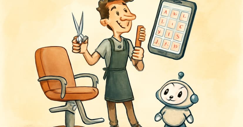 Comment un coiffeur remplit son agenda à 90% avec un chatbot de réservation WhatsApp