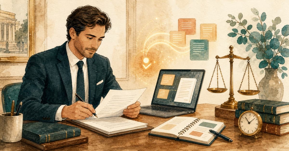 Comment un avocat peut réduire de 60% le temps de rédaction de contrats avec ChatGPT et Notion