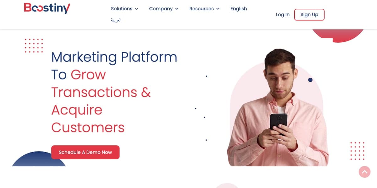 Boostiny : Plateforme SaaS d’affiliation et de performance marketing pour les e-commerçants de la région MENA, accélérée par Flat6Labs.